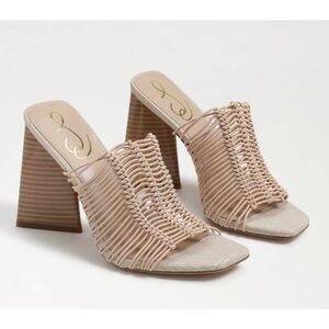 NWOB SAM EDELMAN Laurette Block Heel Mule Size 6.5M